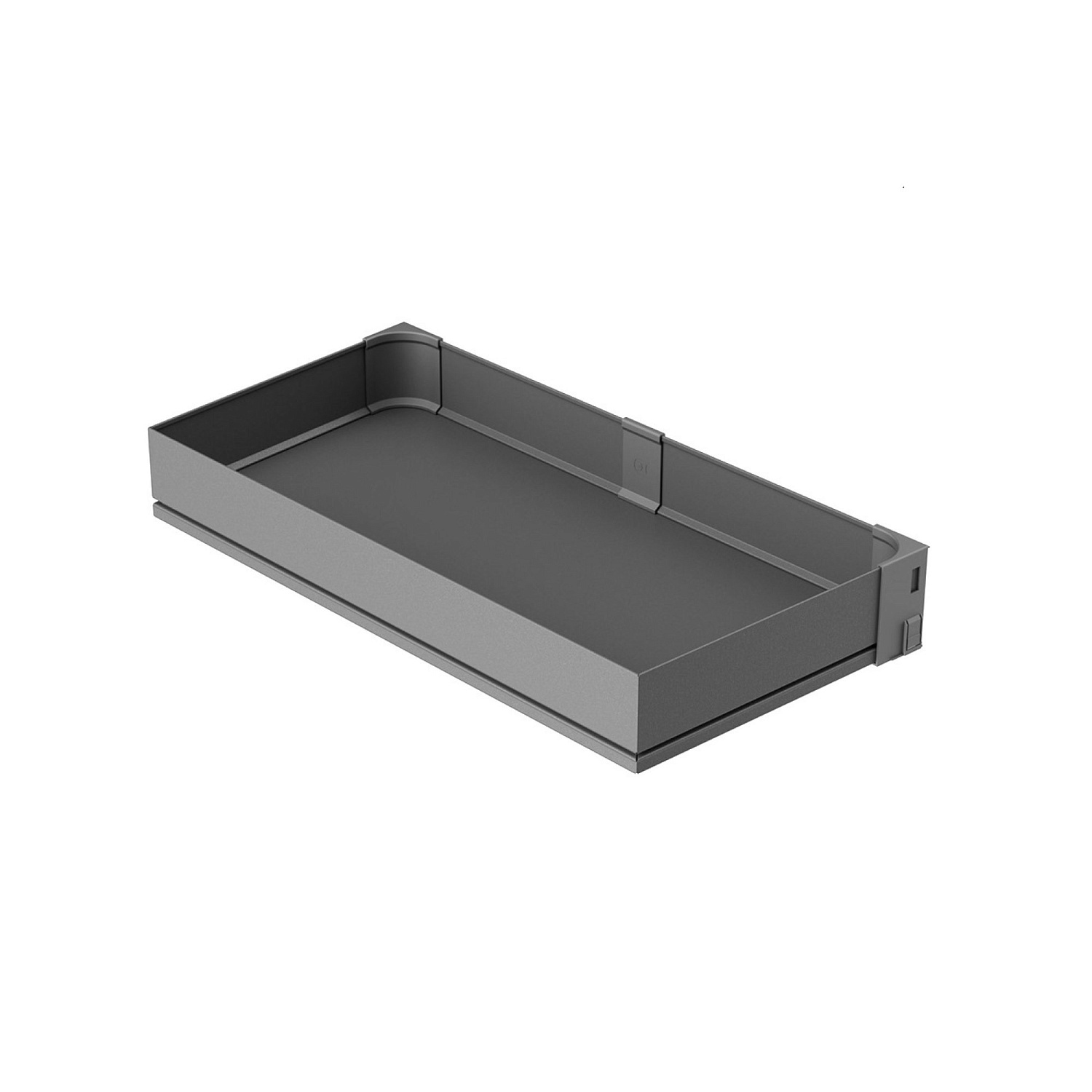 Полка внутренняя Тандем II 500 мм Арена ПЬЮР АНТРАЦИТ Kessebohmer | официальный магазин