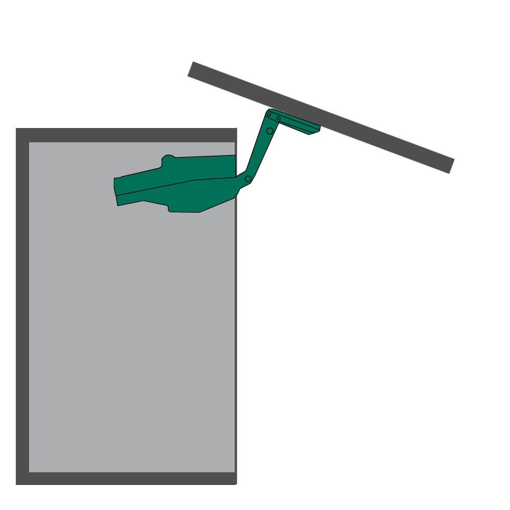 Подъемный механизм FREE SWING Kessebohmer | официальный магазин